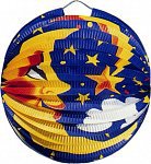 Lampión kulatý Měsíc prům.24cm č.66861 | Dekorace - Párty Lampión kulatý Měsíc prům.24cm č.66861 | Dekorace - Párty